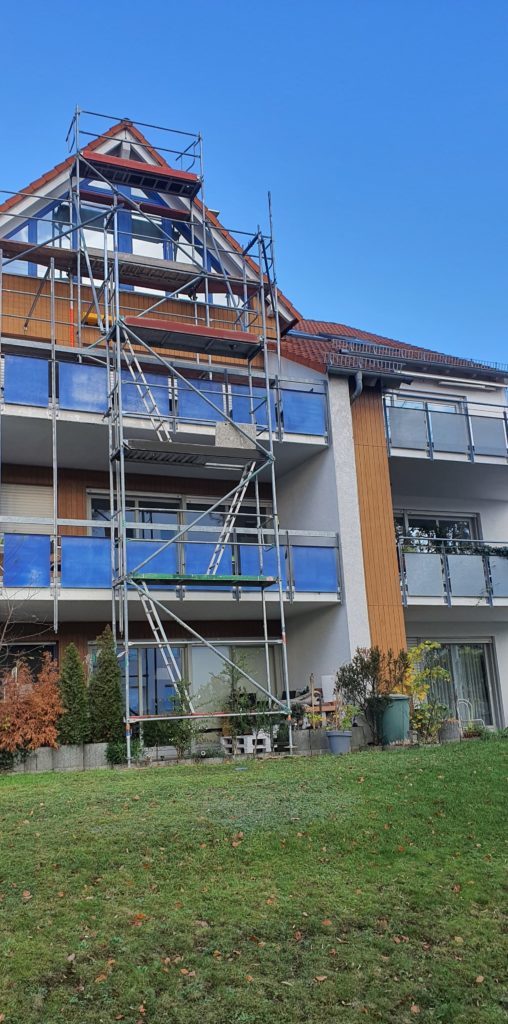 Gerüstbock für Aufstiegsmöglichkeit